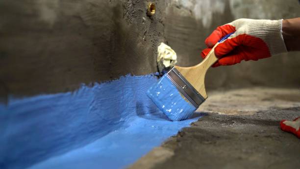 Commercial Foundation Crack Repair project at a Mays, IN business property by SJ Waterproofing Pros